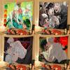 L'estate in cui Hikaru è morto Anime Arazzo Colorato da Appendere al Muro Hippie Fiore Tappeti da Parete Arredo Stanza Decorazione Artistica da Parete