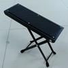 Reposapiés para Guitarra 4 Posiciones Altura Ajustable Plegable Soporte Firme para Instrumento