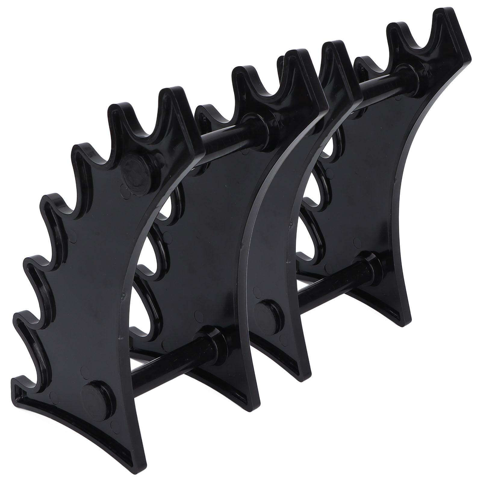 

2pcs Detachable Makeup Brush Display Stand Acrylic Mutifunctional Pen Display Stand RackBlack чёрный