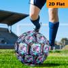 Vibrant Cyberpunk Warrior Football Suitable for Both Training and Competition Very Elastic