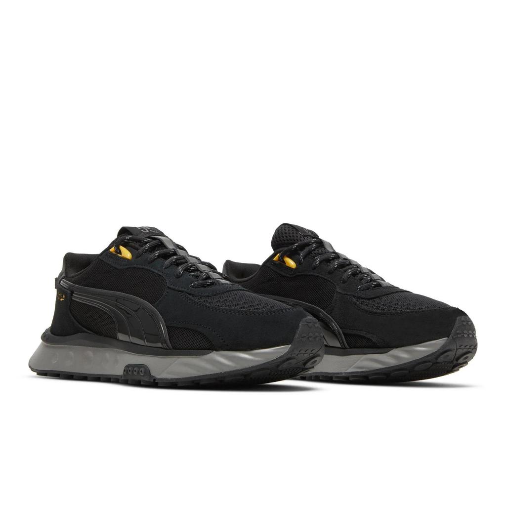 Puma Wild Rider 'Black Castlerock' (Unisex) Black / Castlerock Casual Shoes 385048 01