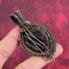 Hypersthene Pendant Copper Wire Wrapped Pendant Gemstone Jewelry Antique Pendant Wonderful Copper Jewelry Gifts for Wife Handmade Pendants