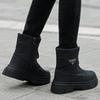 Fashion Snow Boots Women Shoes Plush Keep Warm Winter Boots Waterproof Outdoor Hiking Shoes Couple Ankle Boots