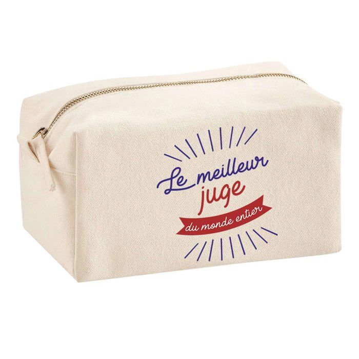 Multifunction Pouch Judge World's Best Birthday Christmas Gift Colleague Departure Retirement | School Pencil Case Office Supplies