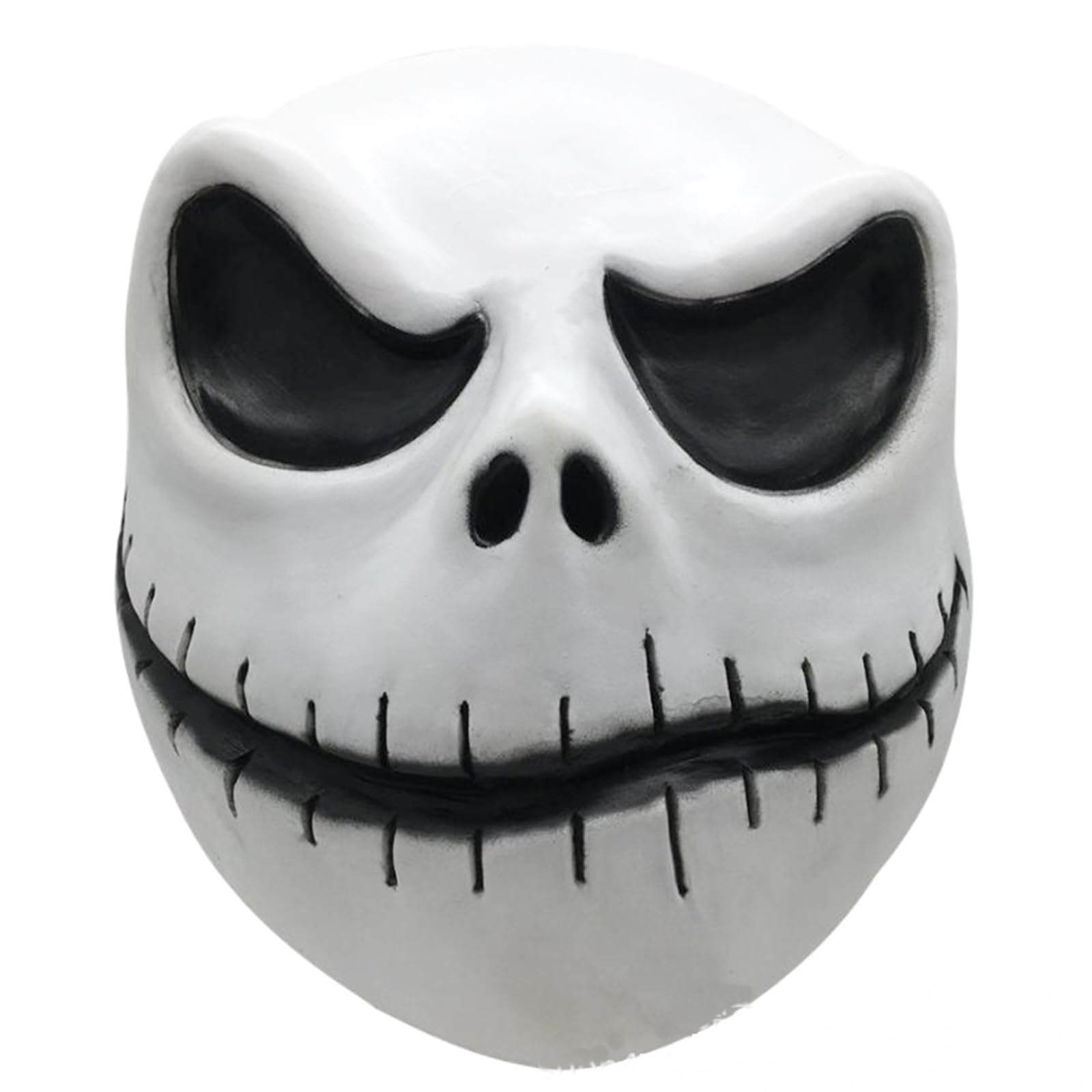 [SCGEHA] Skeleton Ghost Mask - Christmas, Scary, Horror, Cosplay, Halloween Costume - Includes 2 Balloons
