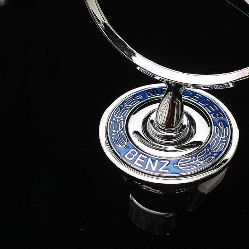 GLC GLB Stop Cynkowy Emblemat Przedniej Maski Samochodu Naklejka z Napisem na Maskę Odznaka Naklejka Dla Mercedes Benz W204 W210 W220 W212 C180 C200 C E S