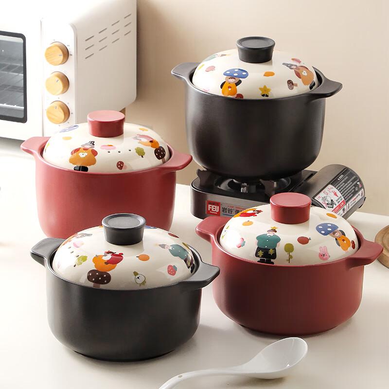High-Temperature Ceramic Casserole Pot