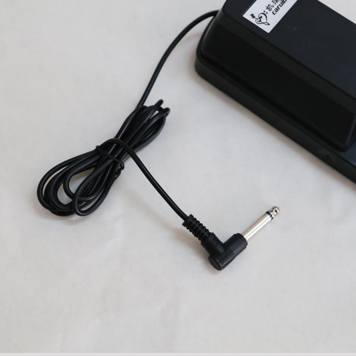 Universal Metal Sustain Pedal for Electronic Keyboards and Synthesizers