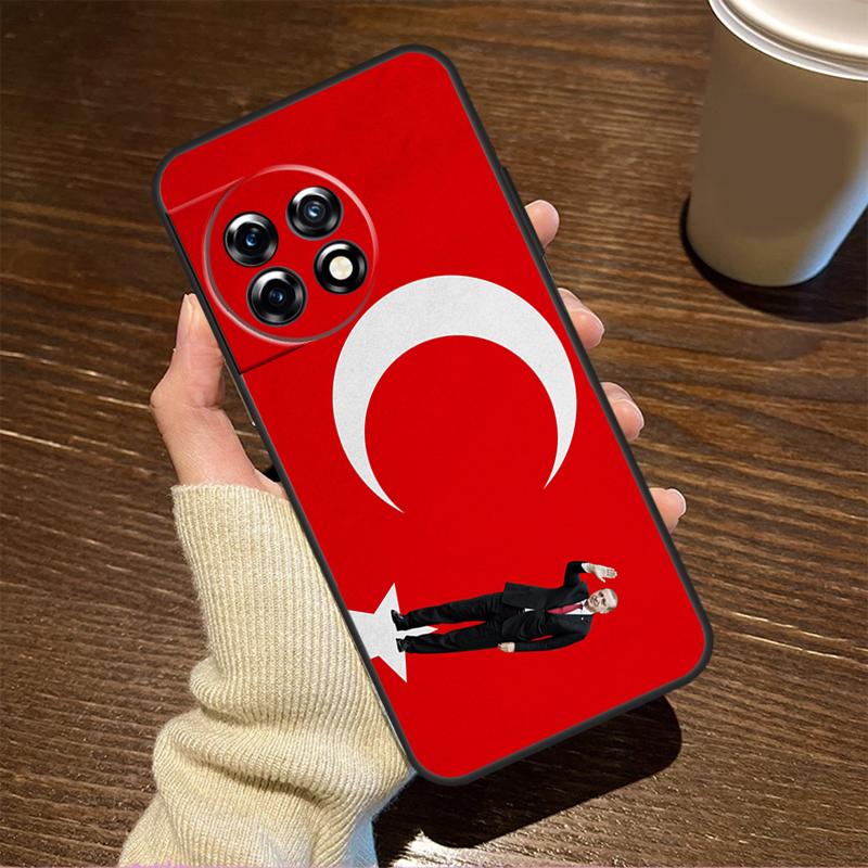 Turkey Recep Tayyip Erdogan Case For OnePlus 13T 10T 8T 10R 13R 15 R 13 12 11 9 10 Pro Nord CE 5 2 3 4 Lite N20 N30 Cover