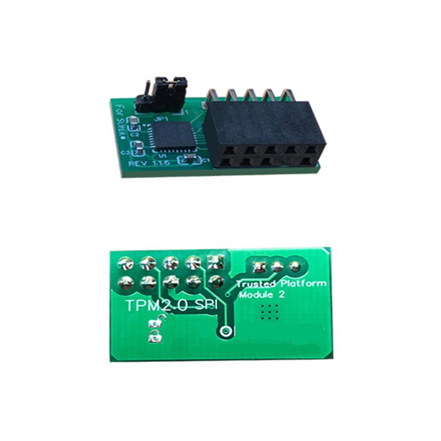 10Pin SPI TPM 2.0 Module  Trusted Platform For SuperMicro AOM-TPM-9670V