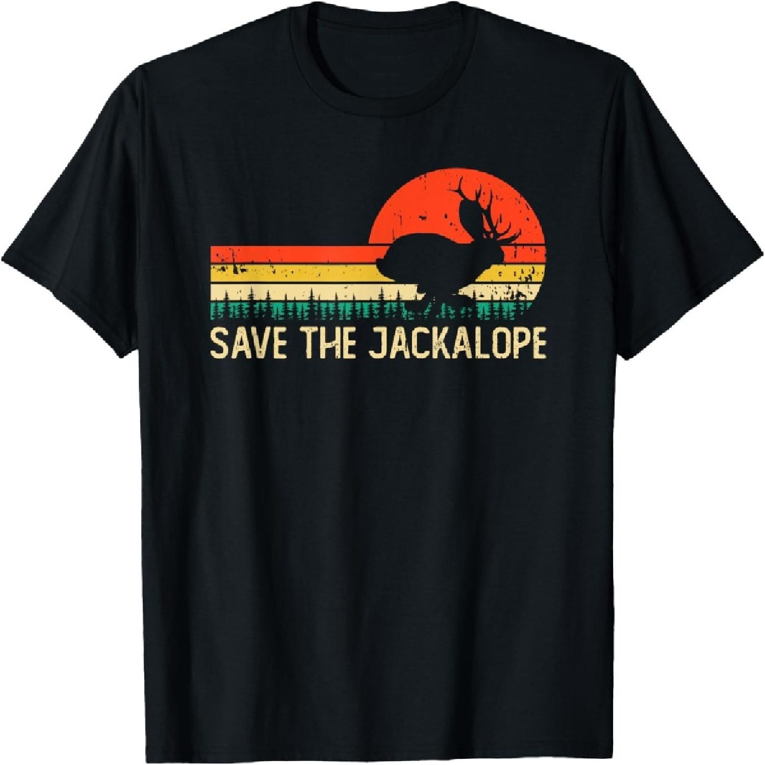 

Jackrabbit Retro Believe Save The Jackalope T-Shirt XXXXXL різнокольоровий