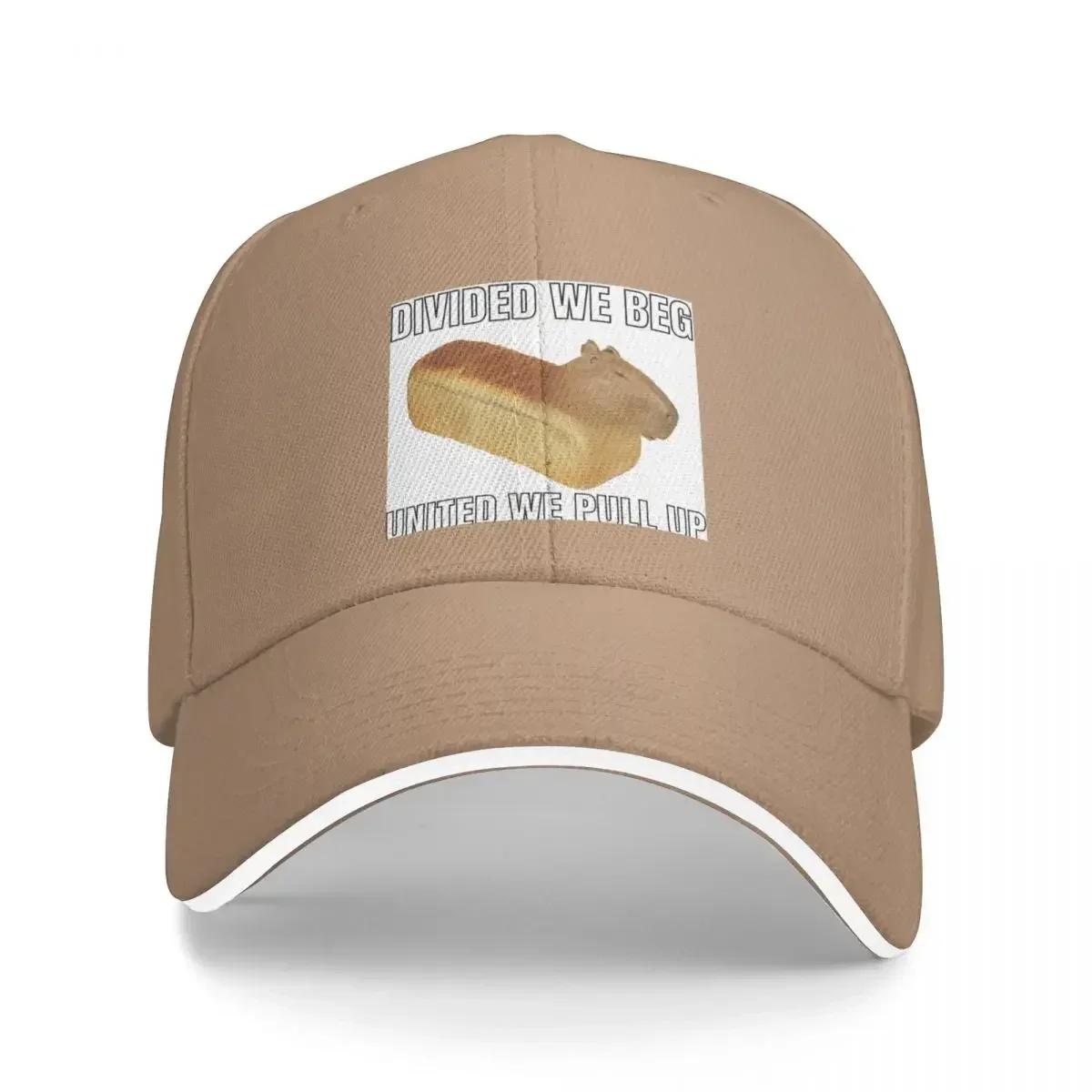 Bread Capy Baseball Cap cute foam party Hat Sports Cap Snap Back Hat Women s Hats 2024 Men s