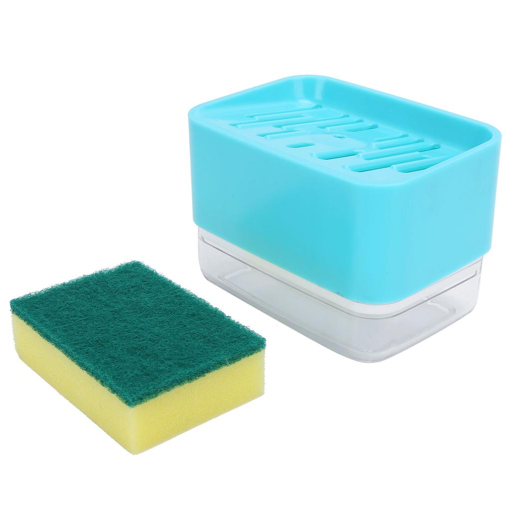 Dish Soap Dispenser Press Type Automatic Liquid Soap Dispenser for Kitchen Sink CountertopGreen