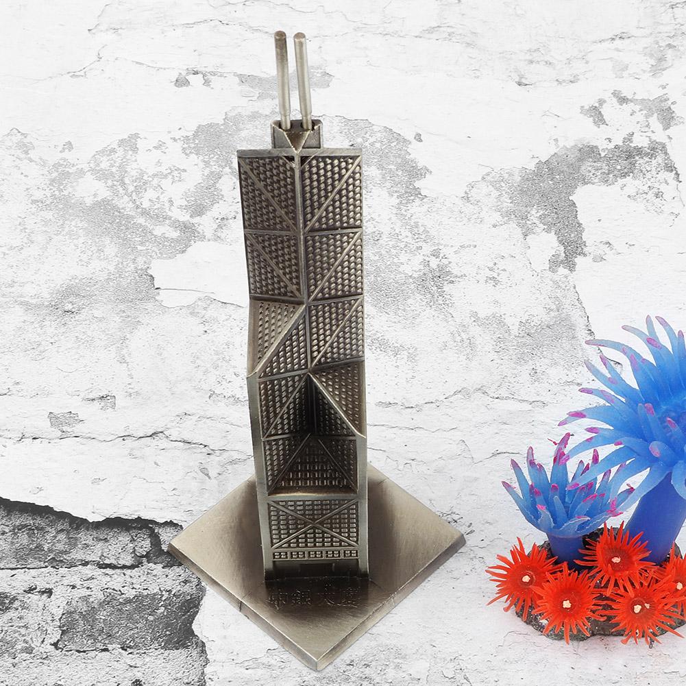 World Famous Architecture Bank of China Tower Model Home Furnishing Ornaments Desktop Decor