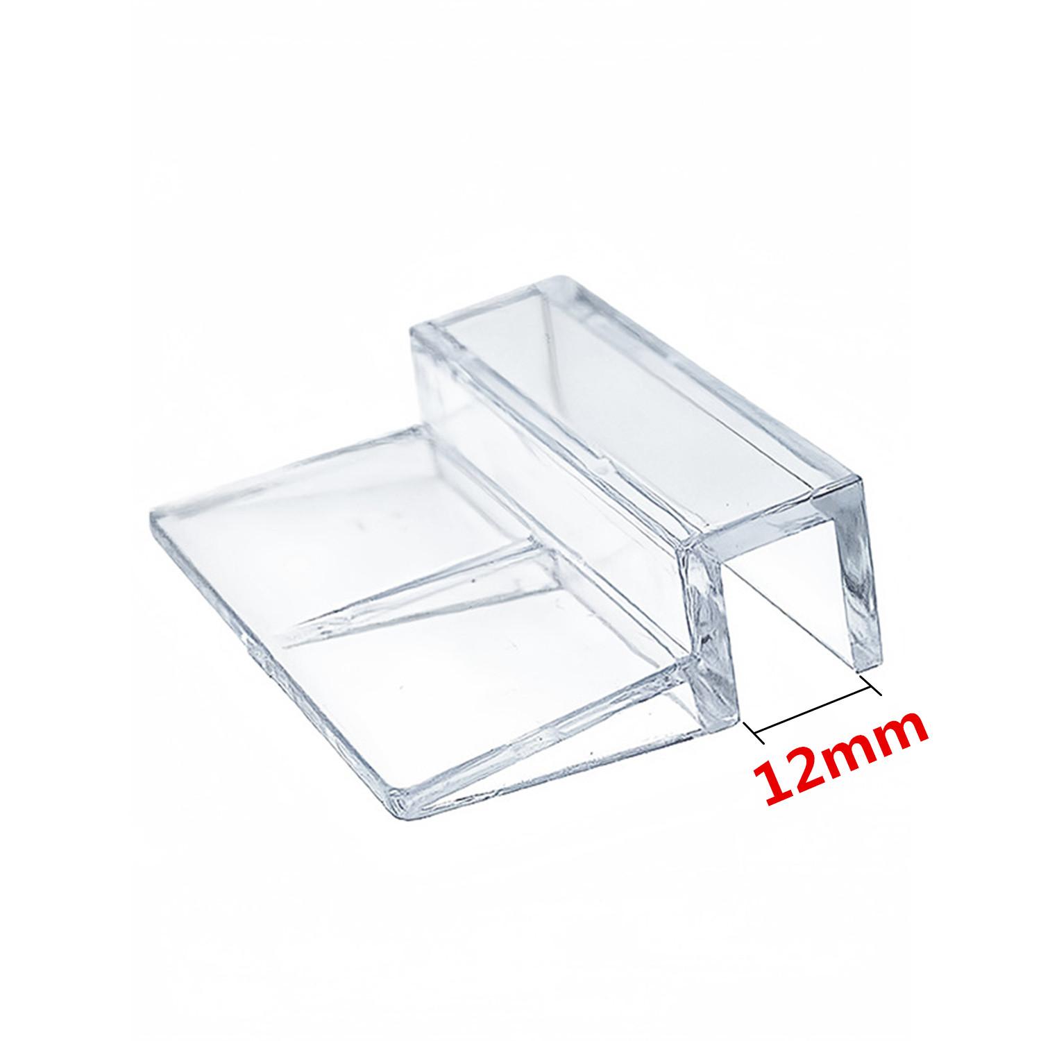 

10Pcs Set 5-12mm Acrylic Fish Tank Lid Cover Support Holder Bracket Clip Aquarium Top Cover Bracket Aquarium Cap Support Rack 10pcs
