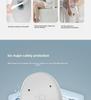Intelligent Auto-sterilizing Heated Toilet Seat with Washing & Drying Functions