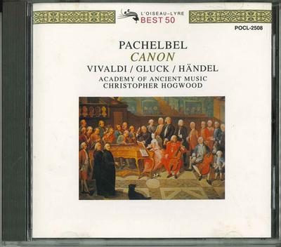 CD PACHELBELS CANON  Baroque Masterpiece Collection POCL2508 Japan Classical Used