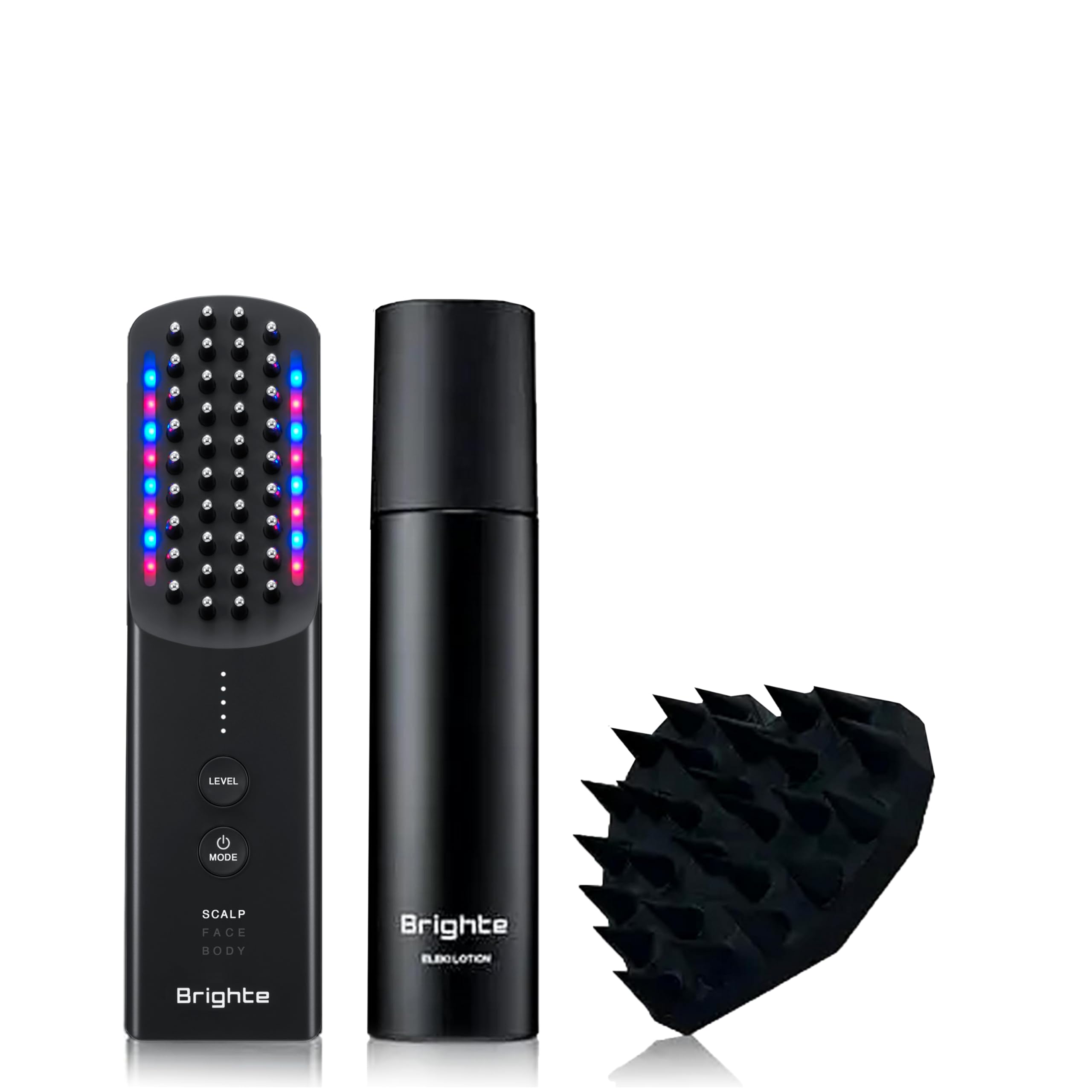 

[Nozomi Sasaki, Ambassador] Brighte Facial Beauty Device ELEKI BRUSH+ & LOTION & Scalp Brush, Facial Beauty Device, EMS, Face Care, Beauty Appliance,