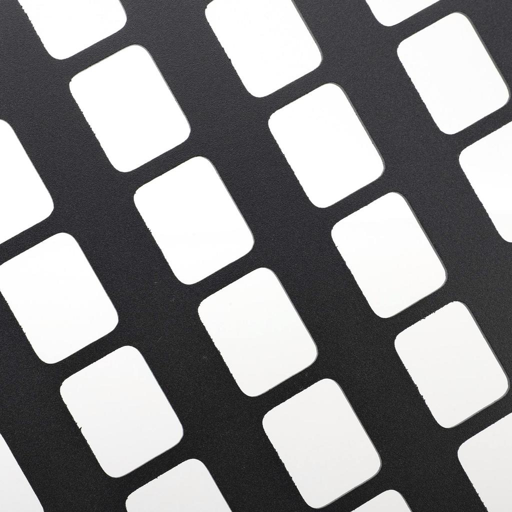 SOCOCO MOLLE Panel for Truck Storage Inches Sandblasted Tool Interior for Pickup Modular Storage Easy Installation and Removal Bed, Aluminum, L-Truck