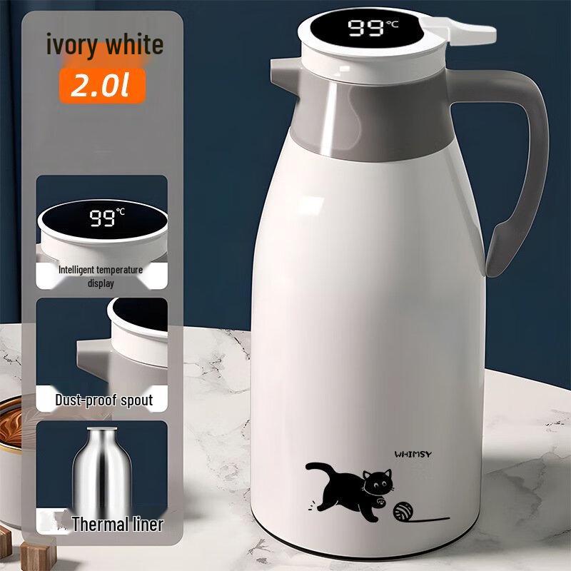 ZISIZ Insulated Press-Type Thermos