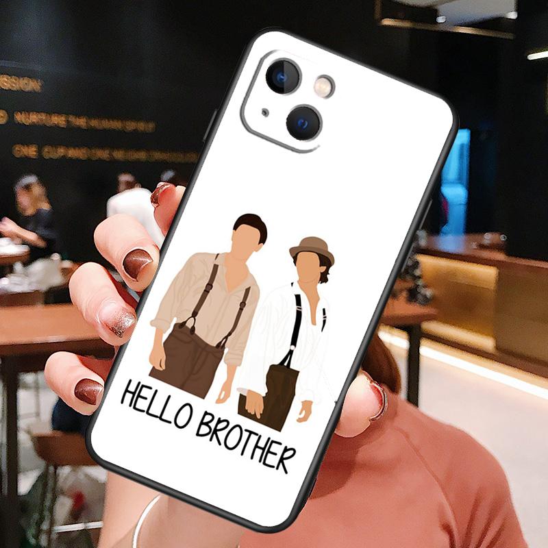 Salvatore Brothers 1864 Damon Stefan Phone Case For iPhone 16 Pro Max 15 14 13 12 11 Pro Max Plus 12 13 Mini XR 16e Funda Cover
