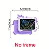 LCD Writing Tablet, Electronic Drawing Tablet and Doodle Board, Frameless Poster Canvas Painting, Suitable for 3-8 Years Old Children as Birthday Gift