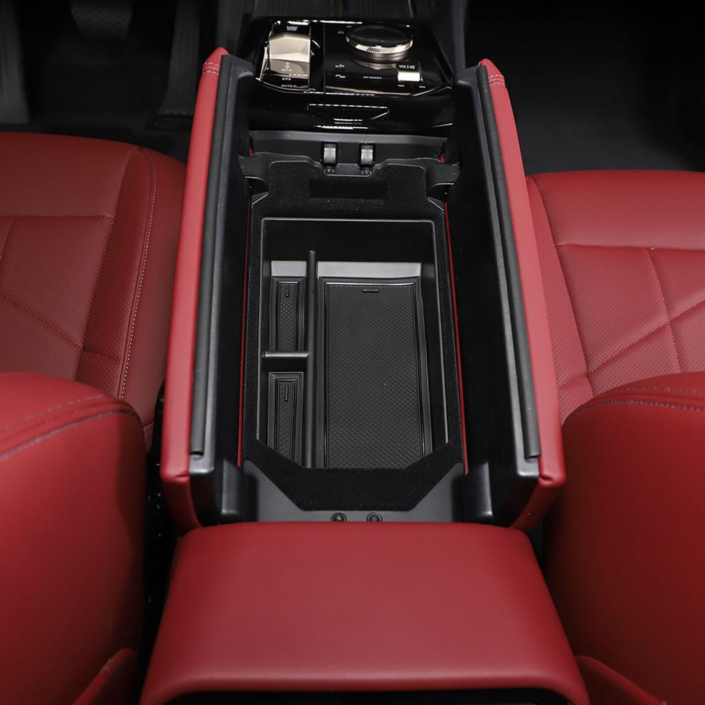 Storage Box Center Console Organizer Armrest Tray For BMW 5 Series G60 I5 2024+