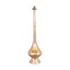 Brass Bottle for Gangajal and Perfume Gulab Pash Sprinklers Gangajal Spray Bottle for Pooja (Gold)