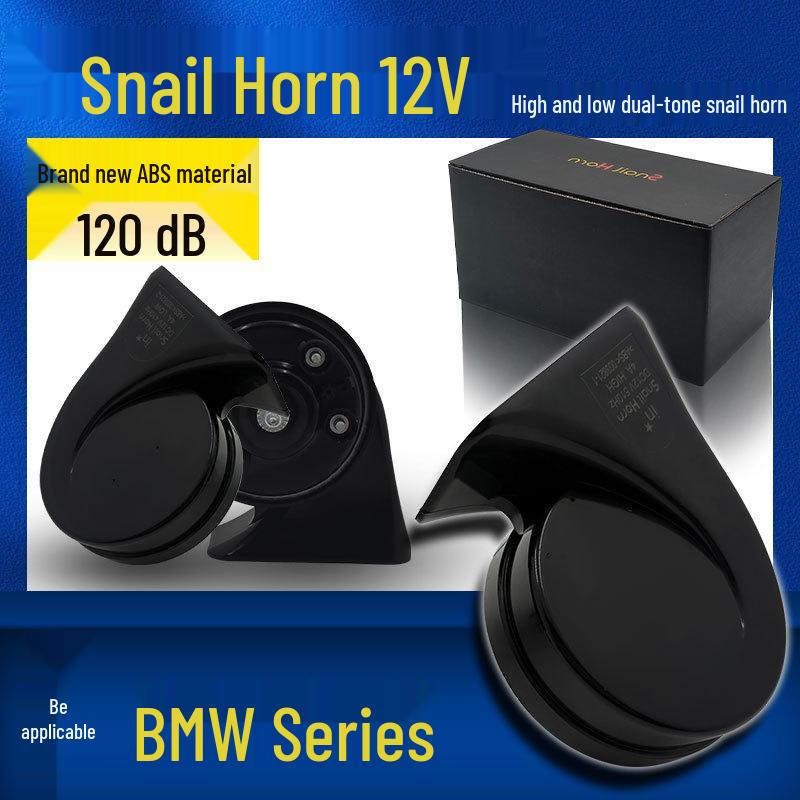 Horn Snail Horn for BMW 1, 3, 4, 5, 6, 7 Series & X1-X6 New Energy Vehicles
