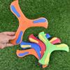 1Pc Summer Outdoor Fun Toys for Ages 3-10 Kids Three-leaf Cross Safe Soft EVA Foam Boomerang Beach Decompression Gift for Childs