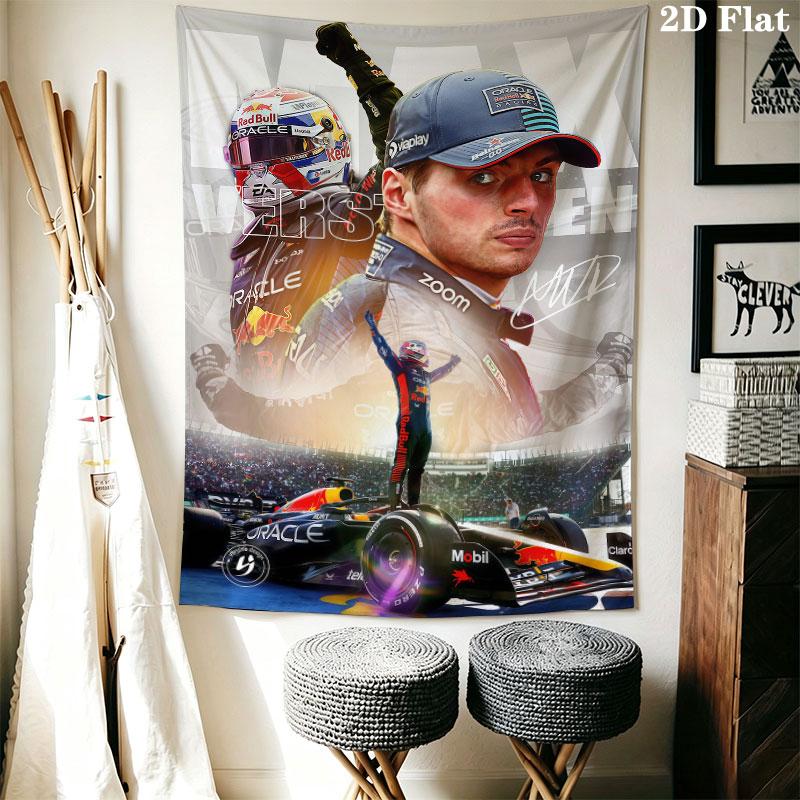 VER Red Bull Ace Wall Tapestry Aesthetic Wall Hanging Printed Fabric Blanket Decorative Tapestries for Bedroom Living Room Home Decor