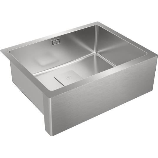 Spüle - TEKA - American pro 60 M‑XP - Polierter Edelstahl 18/10 - Rechteckig - 1 Becken 60×50×20 cm