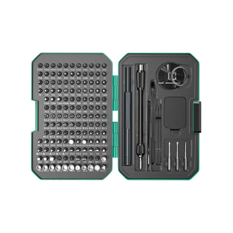 Precisions Screwdriver Set 153Piece Professional Electrical Screwdriver Set Insulation Handle Magnetic Bit 1