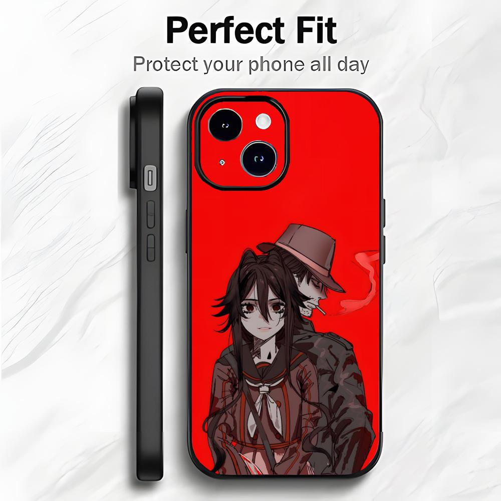 Dark Japanese Game Y-Yandere Simulator Phone Case Phone Case Soft Packaging Lightweight For iPhone17 16 15 14 13ProMax