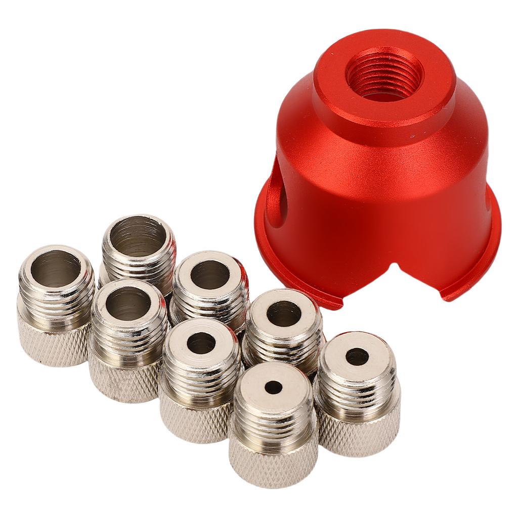 Vertical Hole Punch Locator Woodworking Straight Hole Puncher Drilling Positioner with 310mm Drill