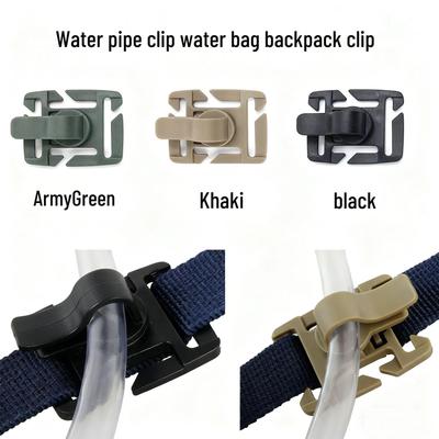 Adjustable Hydration Pack Tube Clip – Outdoor Multi-functional Buckle