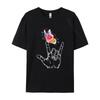 I Love You Hand Sign Language Butterfly Tshirts Vintage Tshirt Printed Tshirt Cute Pattern Tees Tops