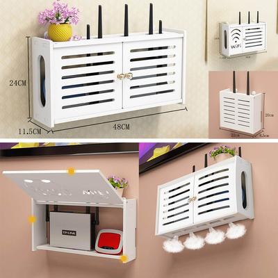 Wifi Router Rack Wall Mounted Wireless Bracket Hanging