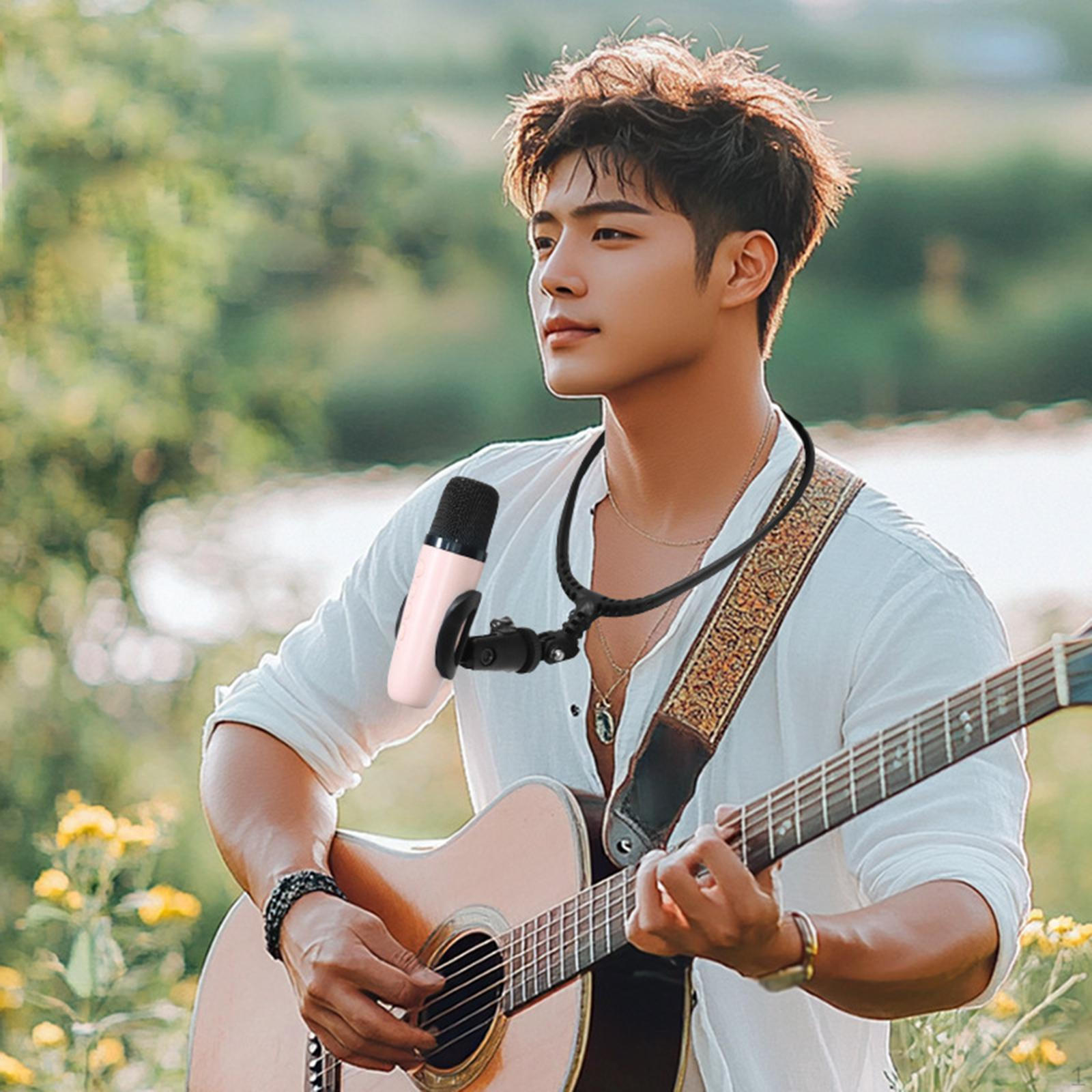 

Neck Hanging Stand Portable Lightweight Bracket for Magician Singing Accessories