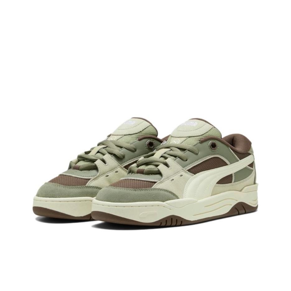 Puma 180 Casual Classic Simple Retro Breathable Low-Top Sneakers Unisex Sneakers Brown 389267-34