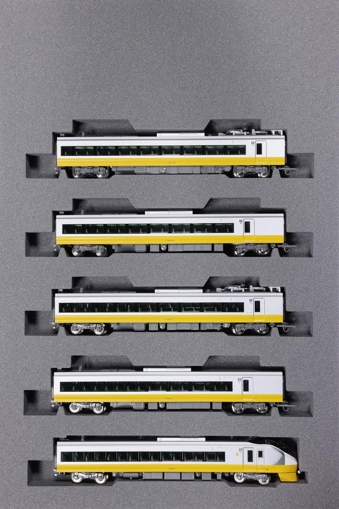 KATO N Gauge E657 Series and E653 Series Revival Color Model (Yellow) 10-Car Set, Train, 10-1876