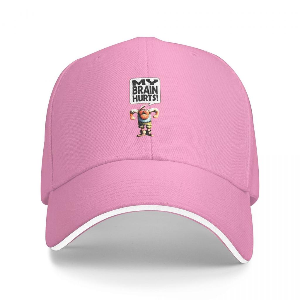 Mr Gumby - My Brain Hurts Baseball Cap Rave Sun Hat For Children Military Tactical Cap Hat For Man Women'S