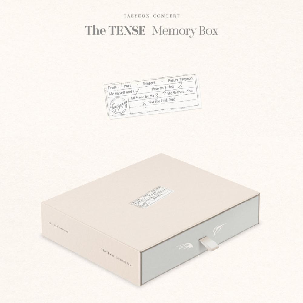 Pre-order TAEYEON Concert The TENSE Memory Box Blu-ray Ver.