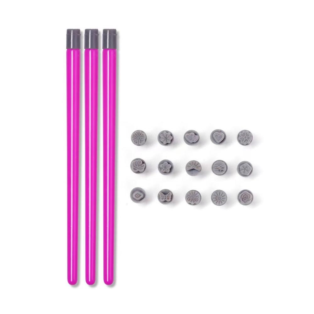 Non-Alcoholic Nail Template Easy  DIY Manicure Carving Mold Nail Art Stamp Pen  Manicure Tool