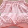 Girls' Summer Five Minute Shorts Girls' Cotton Casual Shorts Skirts Children's Loose Summer Pants
