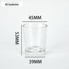 Creative Transparent Glass Candle Holder