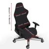 1pc Jacquard Chair Cover Solid Color Anti-dirt Seat Slipcover Stretch Spandex Removable Chair Case for Computer Game Room Office