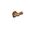 Walnut Drawer Pulls Brass Round Knobs Decorative Cupboard Handles  Furniture Hardware
