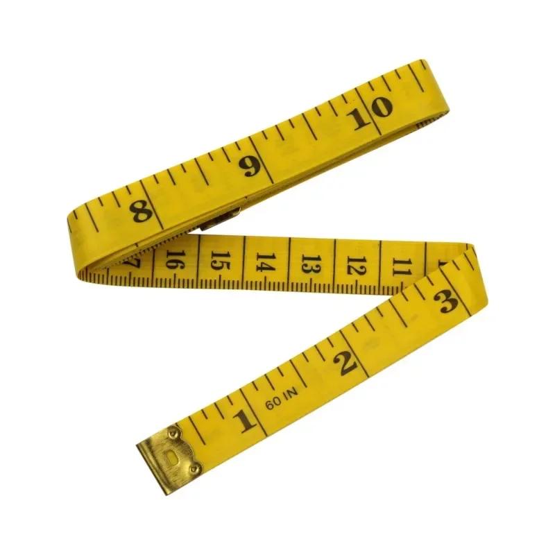 150cm/60" Body Measuring Ruler Sewing Tailor Tape Measure Centimeter Meter Sewing Measuring Tape Soft