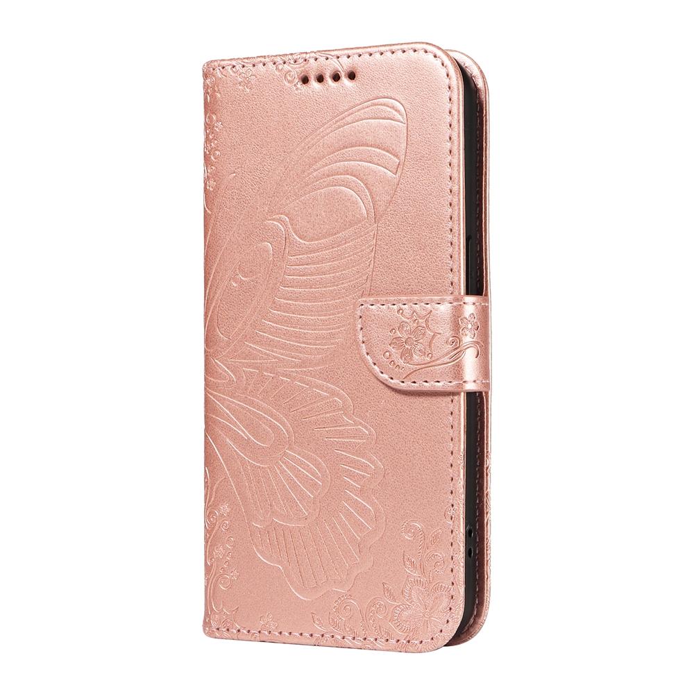 Magnetic Leather Wallet Flip Case for OPPO Realme 16 15 15T 14 14T 14X Pro Plus 5G Phone Cover WIth Stand 3D Embossed Butterfly
